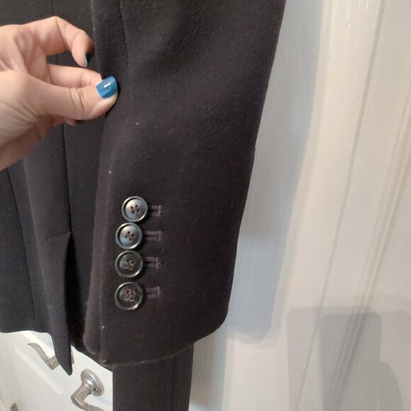 J. CREW JCrew Lady Day Coat Double Cloth Wool sz 2 - Picture 7 of 9